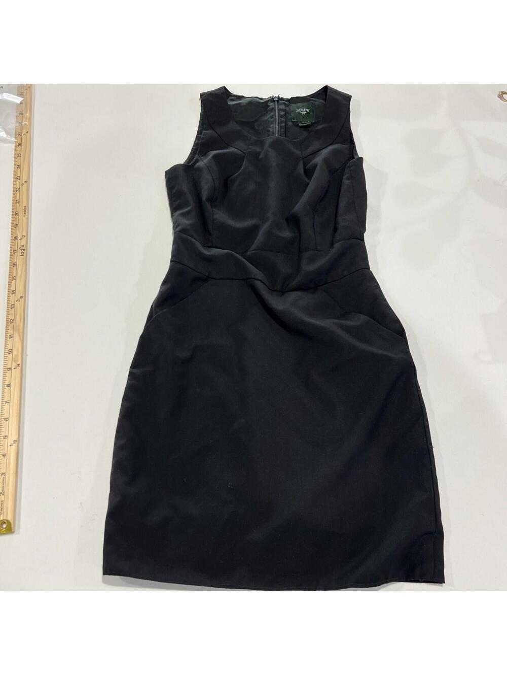J.Crew Suiting Dress Black Size 0